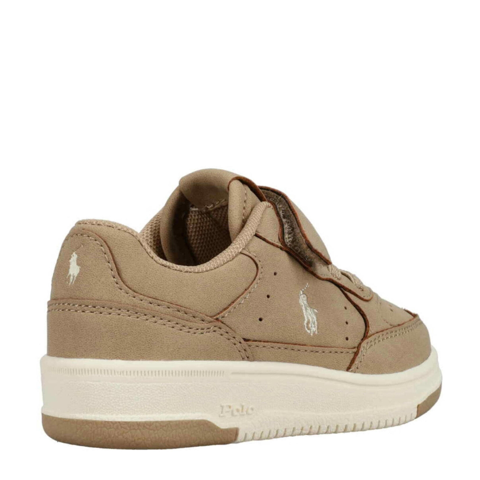 Ralph Lauren MASTERS COURT II PS KHAKI SUPER SUEDED w/ CREAM PP