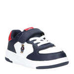 Ralph Lauren MASTERS COURT BEAR PS  T-WHITE/NAVY TUMBLED AMERICAN