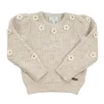 Natini PULL FLOWERS LIGHT BEIGE