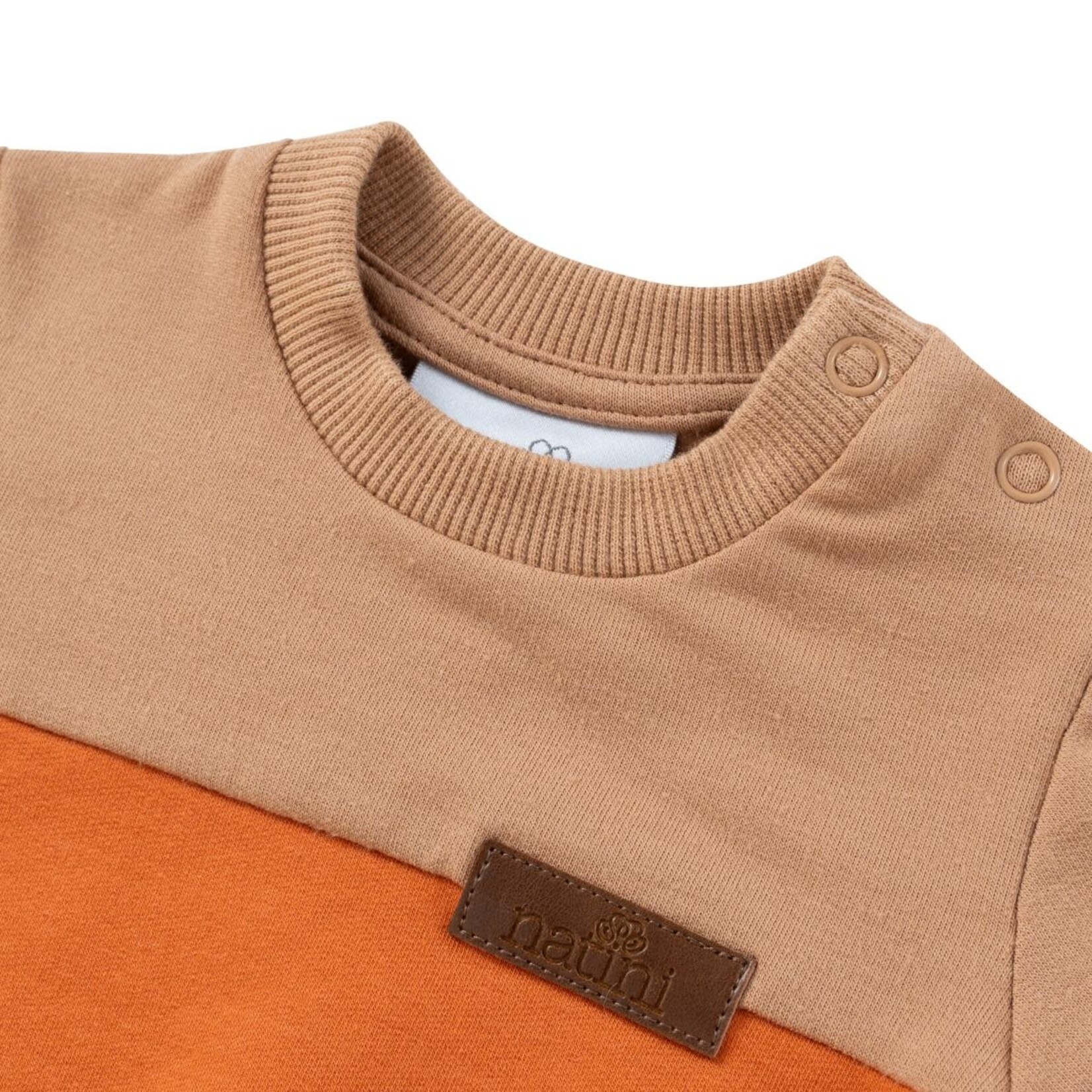 Natini SWEATER VINCE BEIGE-ORANGE