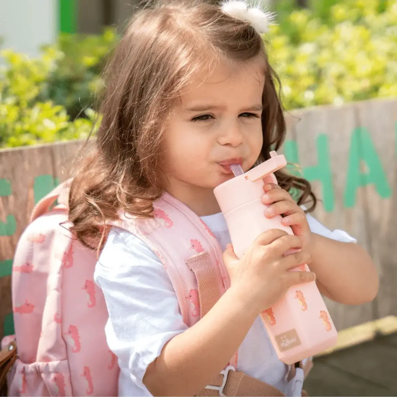 Mabebi Akron drinkfles beer zeepaardje