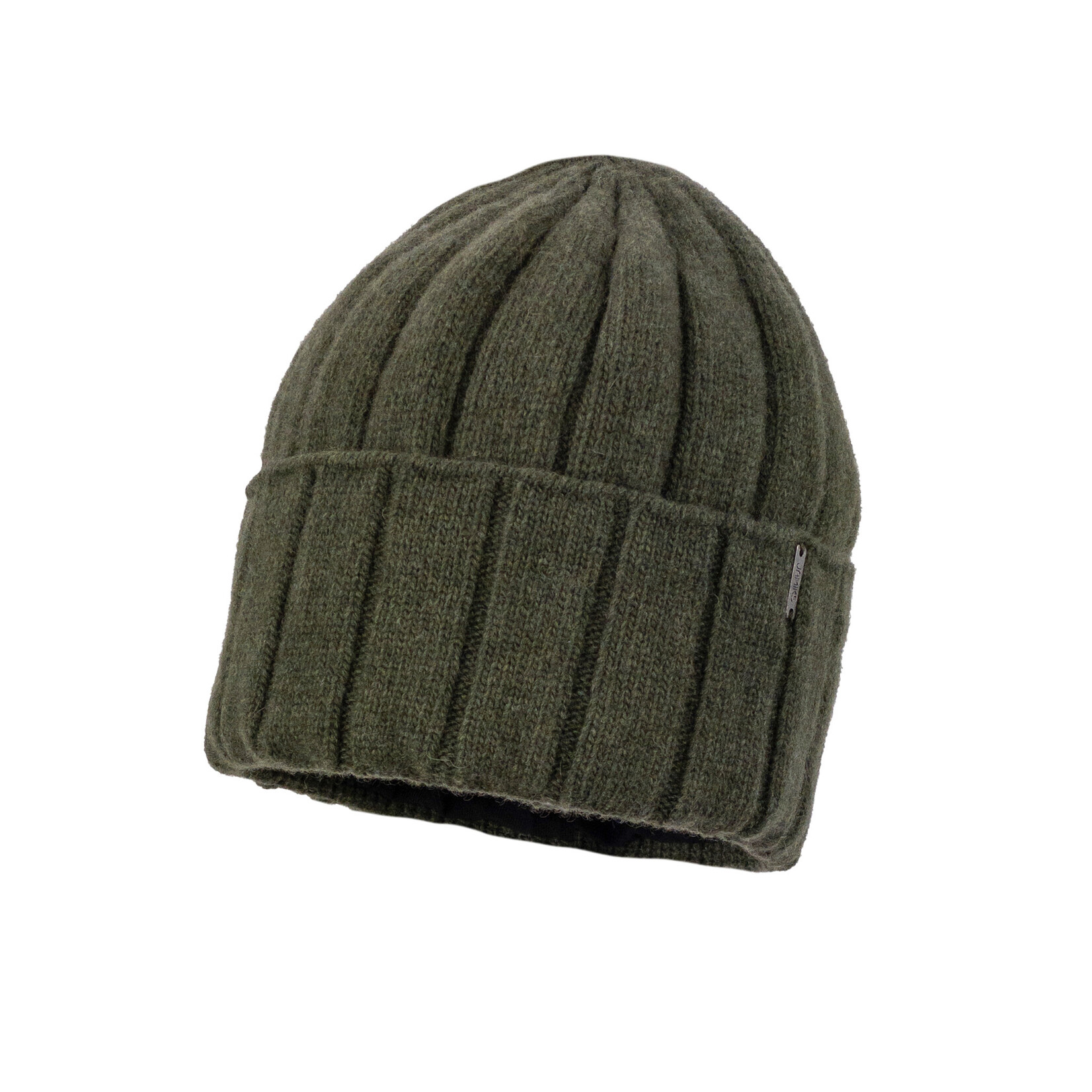 Jamiks JZI332-6 AGAPITO merino set van sjaal en muts kakhi