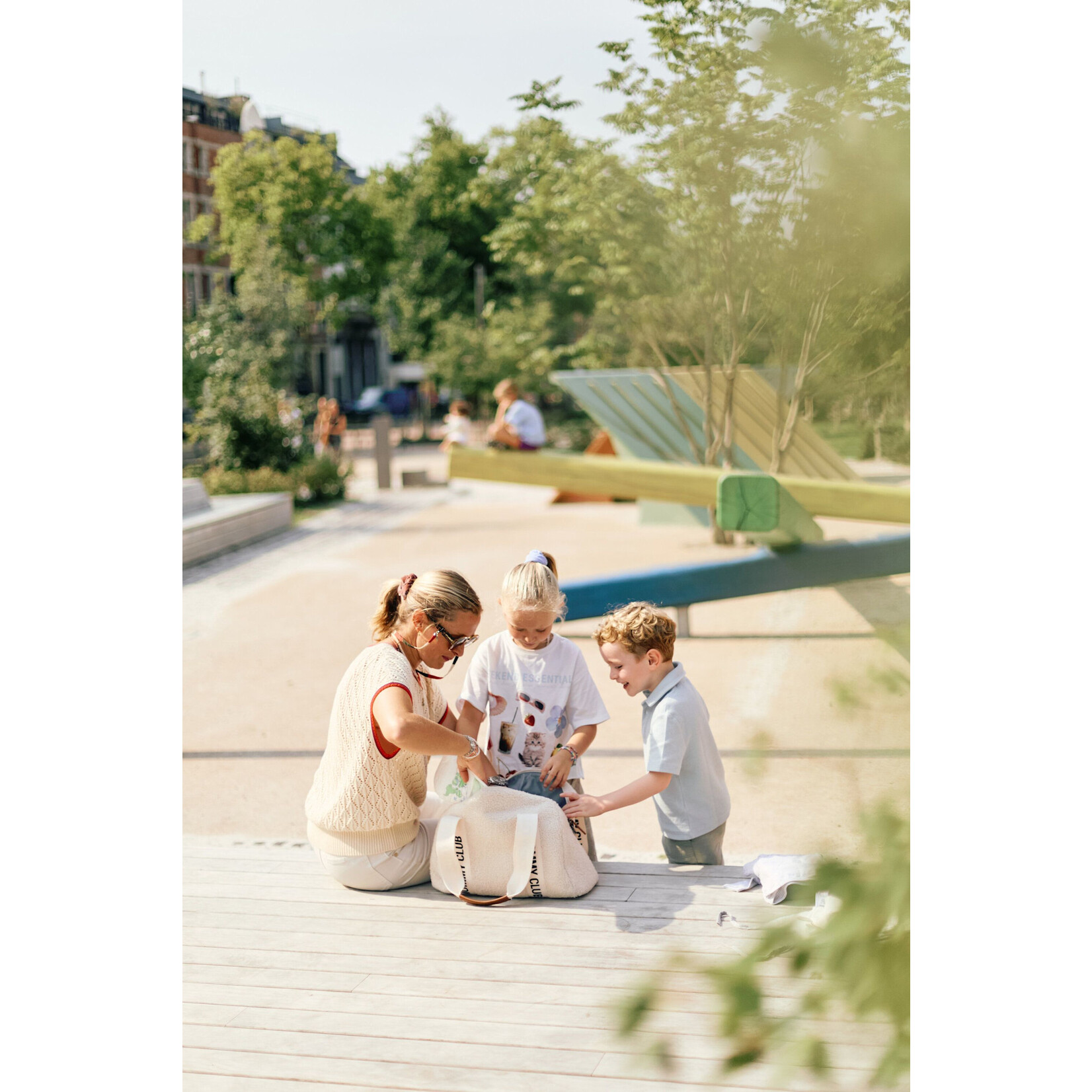 Childhome Mommy Club Signature Teddy Ecru