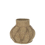 J-Line POT MARIE ZEEGRAS NATUREL (21x21x21cm)