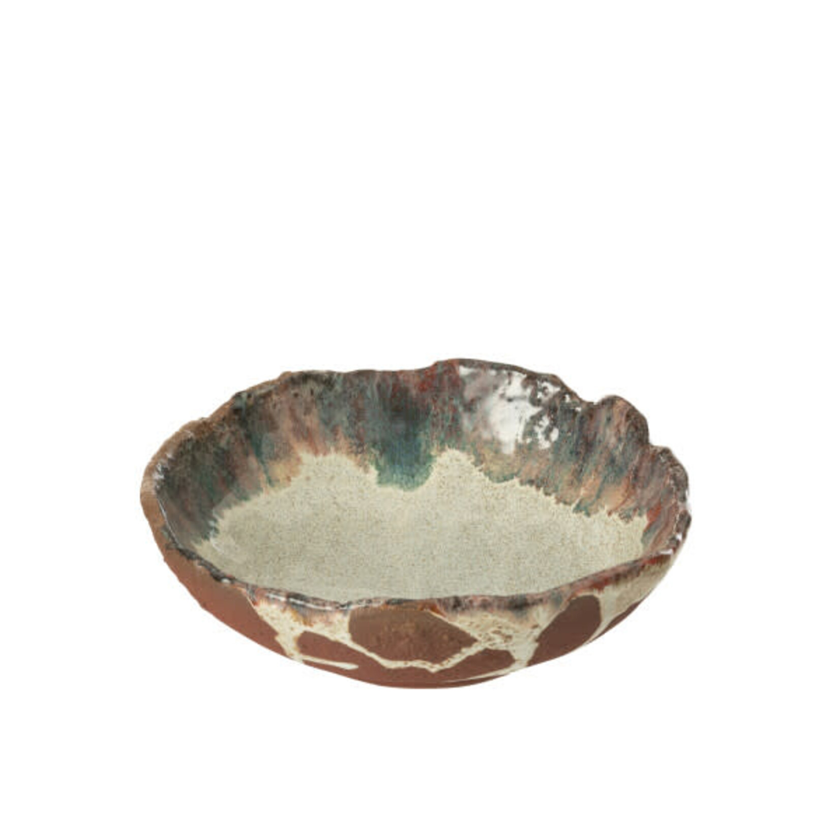 J-Line PLATEAU DEC NAGA KER RO BR M (20x20x6cm)