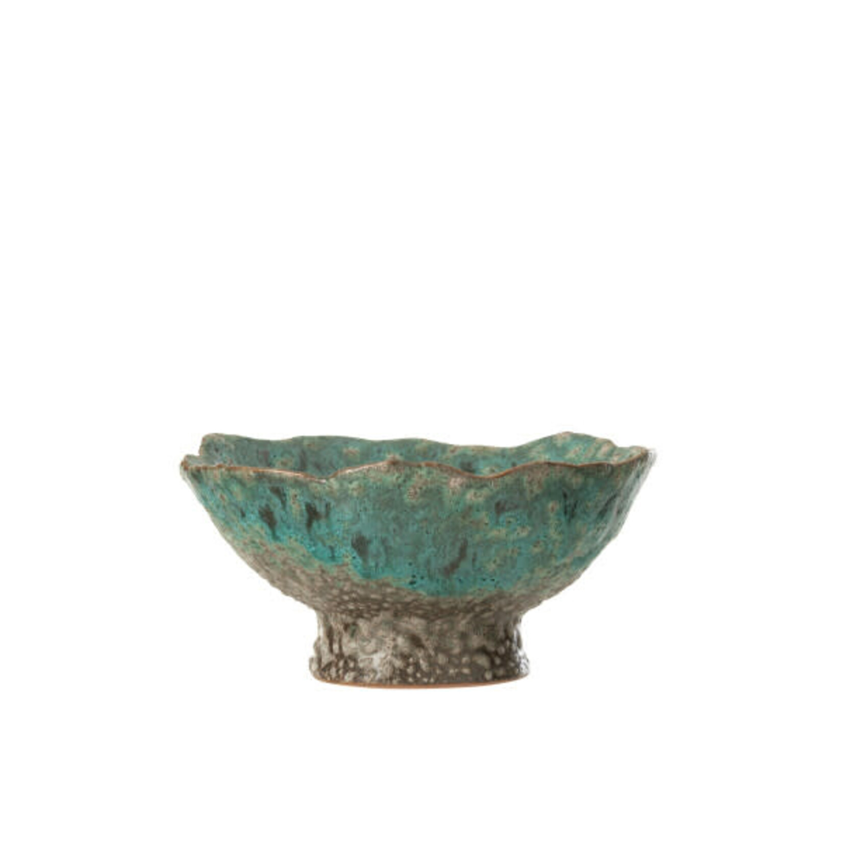 J-Line PLATEAU DEC NAGA STEE AZ/BR S (17x16,5x7,5cm)