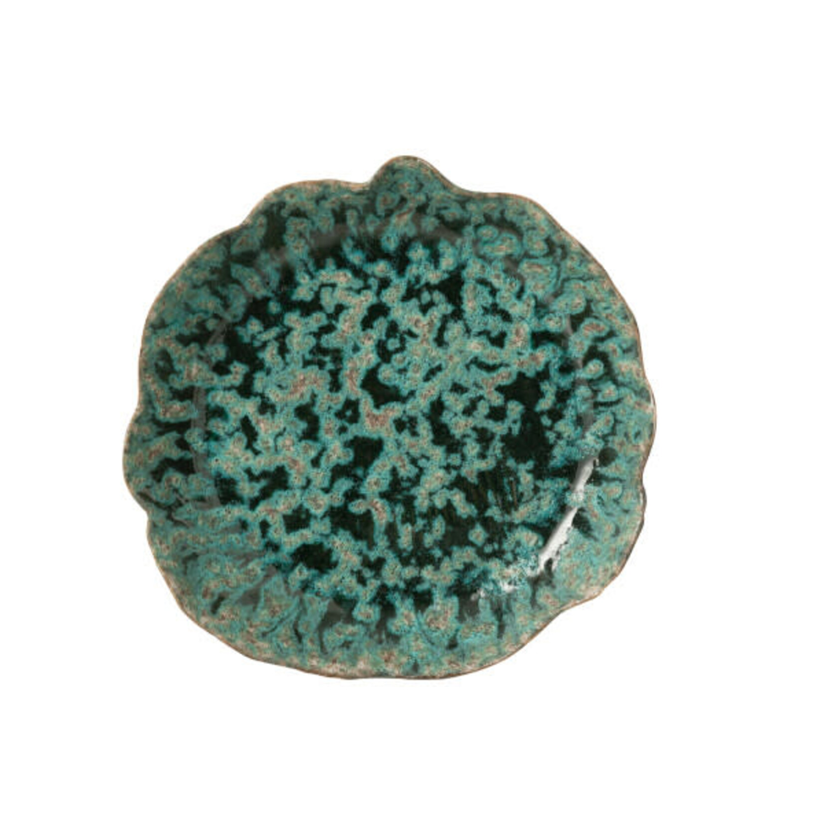 J-Line PLATEAU DECO NAGA STEE AZ/BR L (30,5x30,5x5cm)