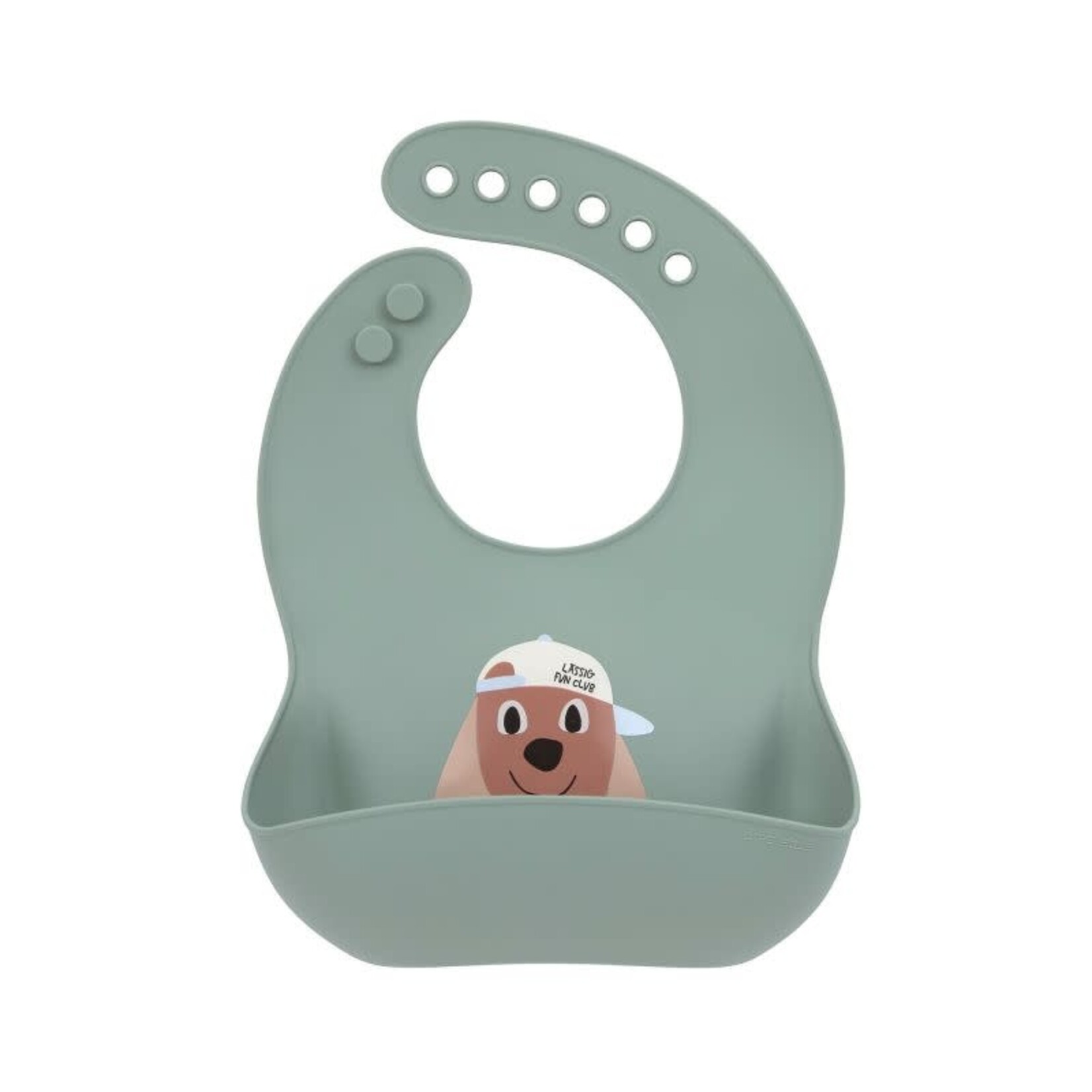 Lässig Silicone Bib Tiny Team Dog