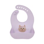 Lässig Silicone Bib Tiny Team Cat