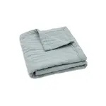 Jollein Deken Hydrofiel 75x100cm Jacquard - Sea Green - GOTS