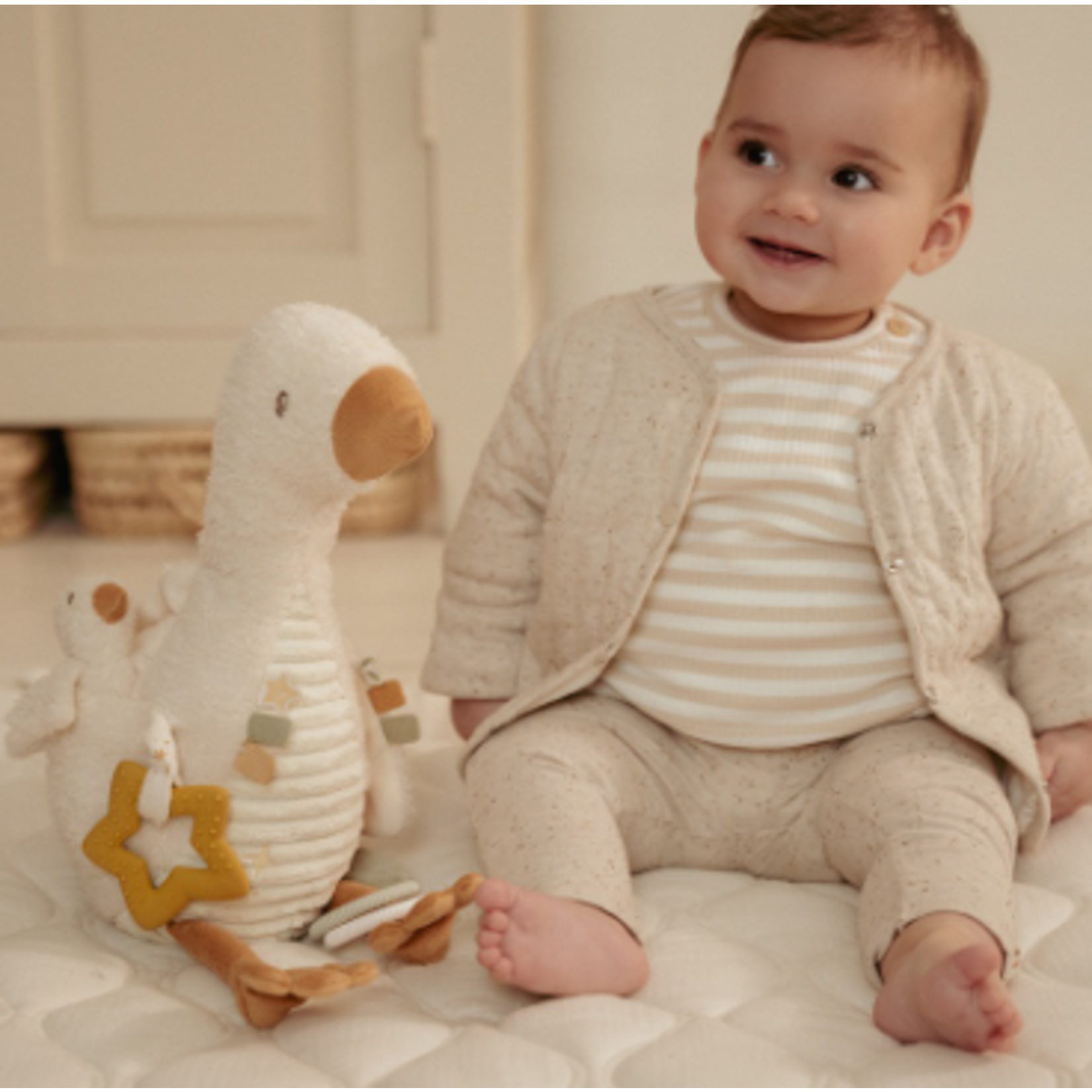 Little Dutch Activiteitenknuffel Little Goose GRS