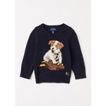 Ralph Lauren SWEATER-PULLOVER DOG-INTARSIA RL NAVY