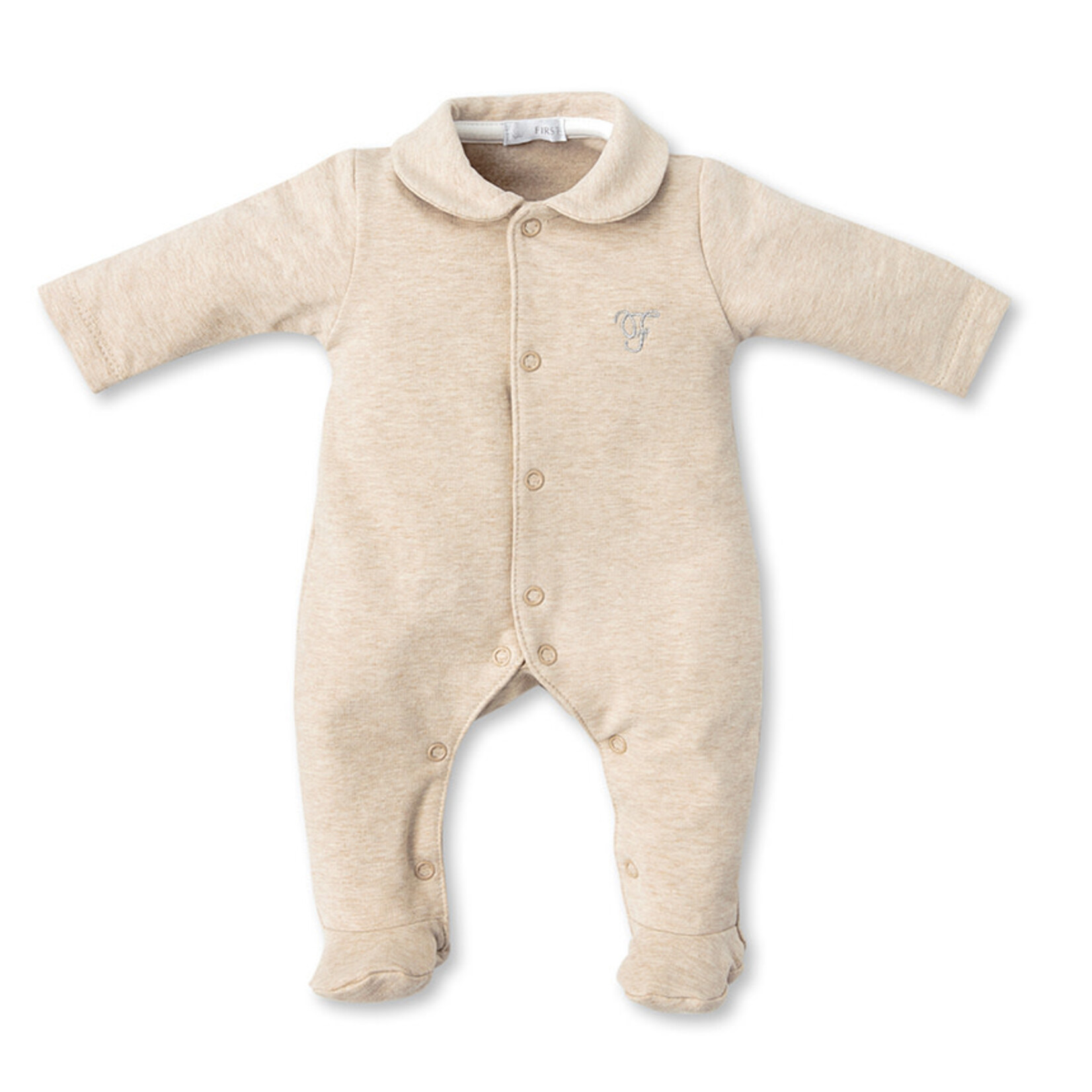 First rompersuit   ANGEL ESSENTIALS BEIGE