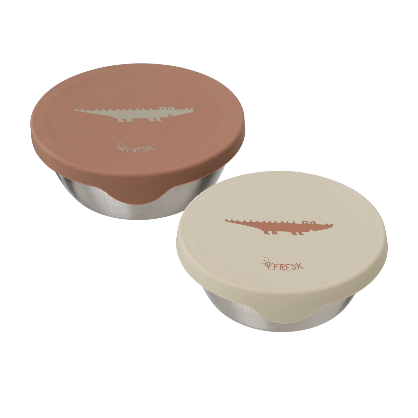 Fresk Nordic snackbox (set of 2) - croco