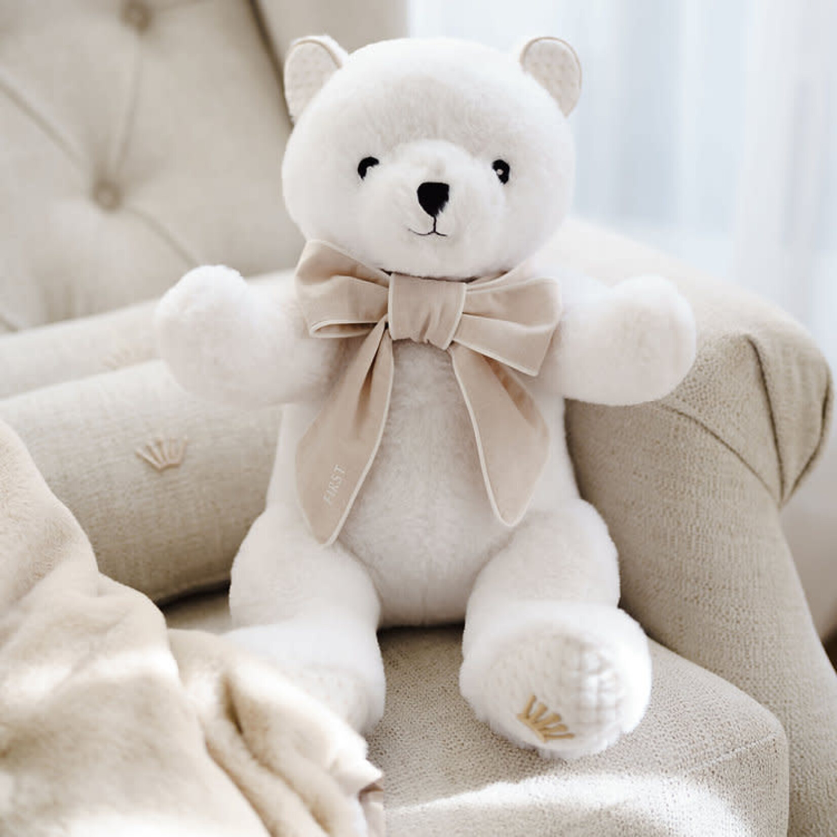 First 9905552 Zoë fur teddy bear