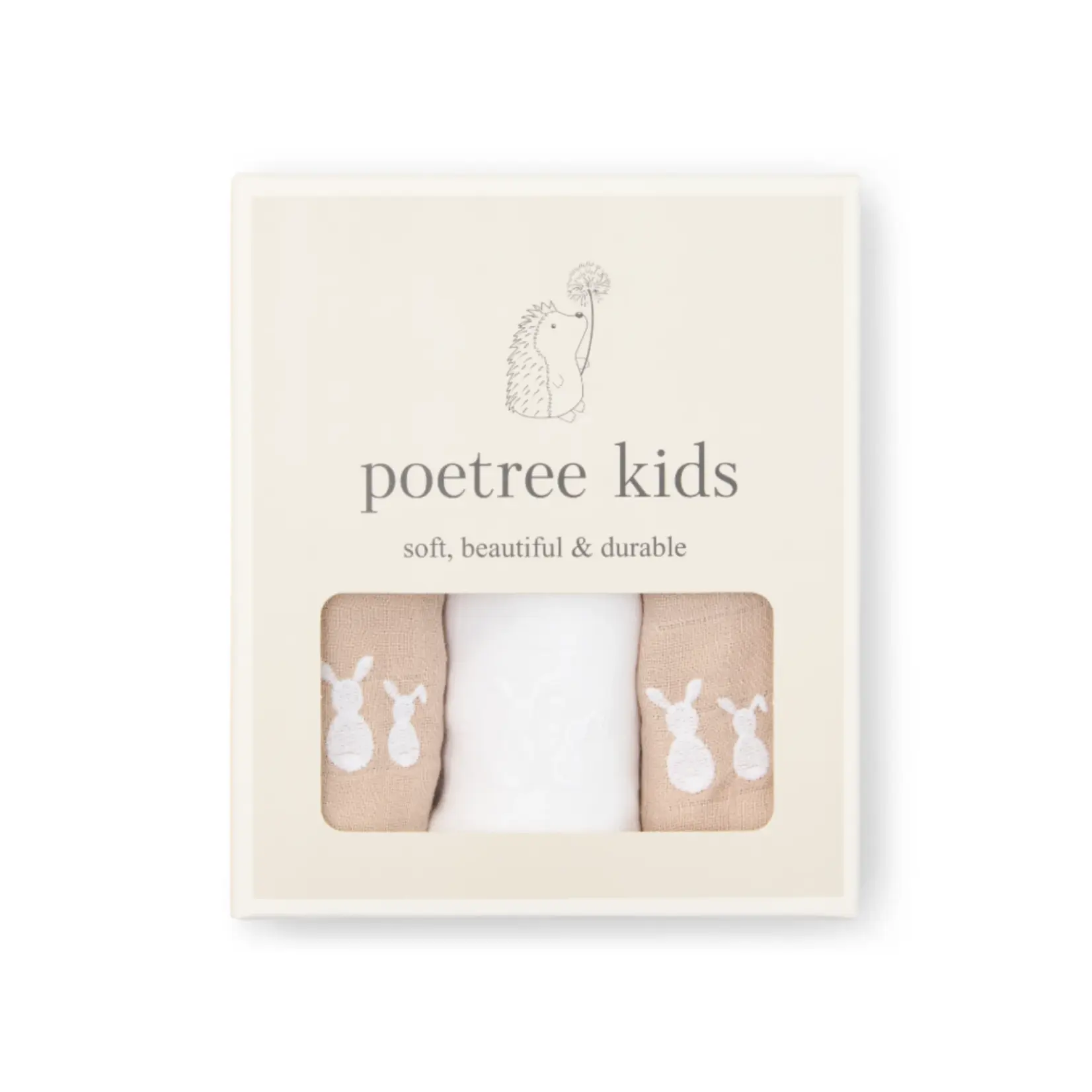 Poetree kids Hydrofiele doekjes Blue Dreams