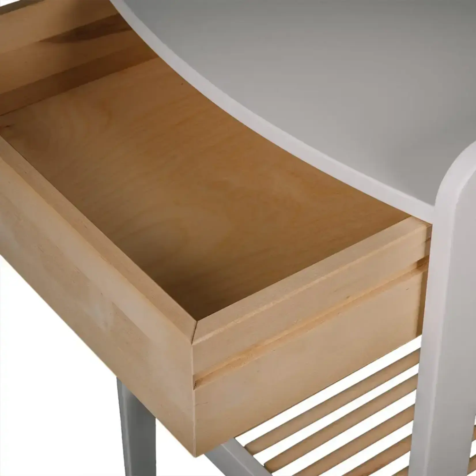 Troll nursery Verzorgingstafel Wave White/Wax | Wit