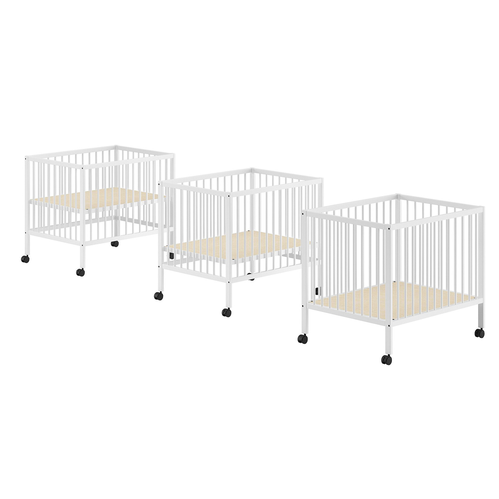 Jaxx Furniture DINO BABYPARK 95 X 75 CM WIT