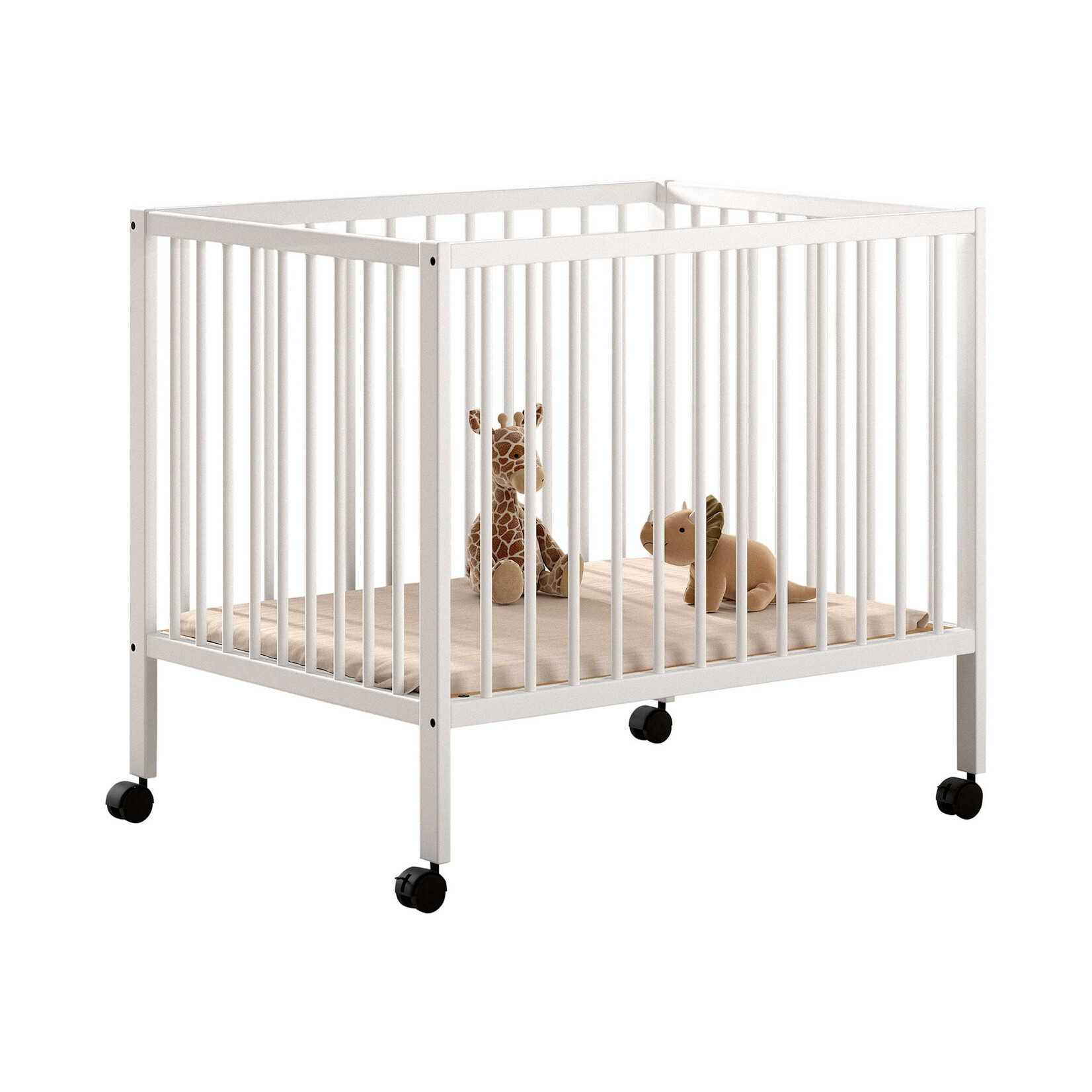 Jaxx Furniture DINO BABYPARK 95 X 75 CM WIT