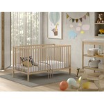 Jaxx Furniture DINO BABY-/PEUTERBED 70 X 140 CM NATUUR