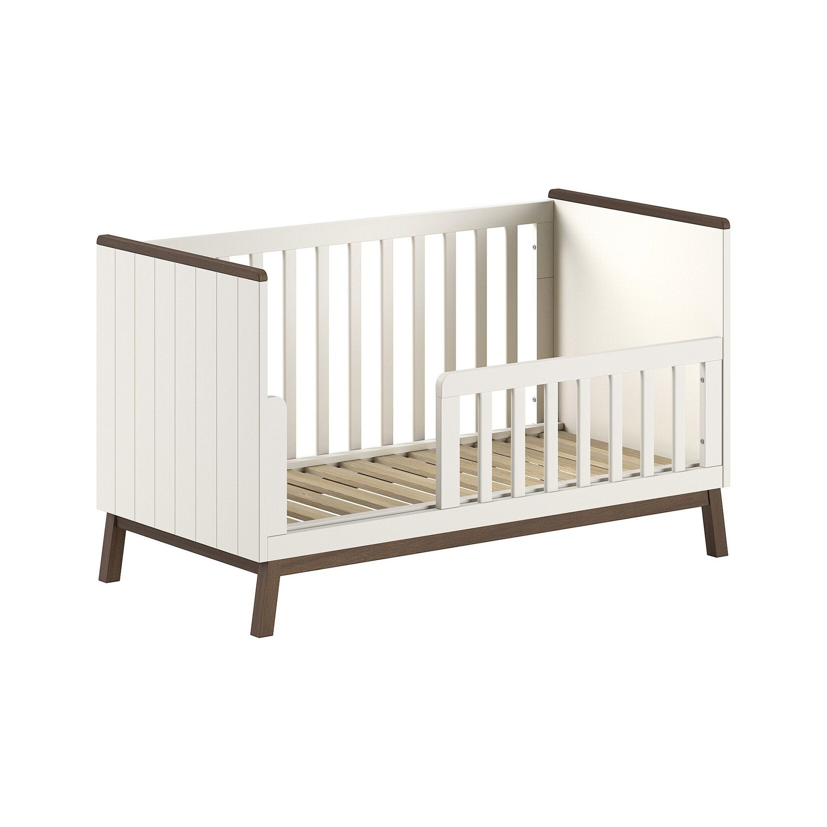 Vipack Furniture SEZANE BABY-/PEUTERBED 70 X 140 CM CLAY/WALNOOT