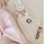 Nijntje Nijntje Knuffeldoekje Fluffy pink