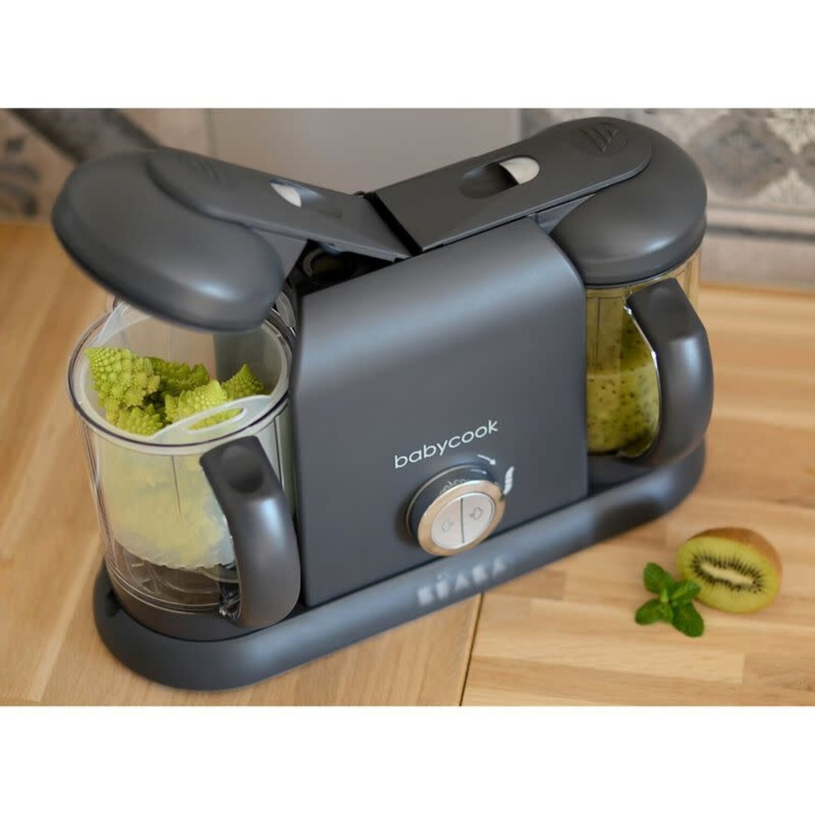 Béaba Babycook Duo babyvoedingmaker dark grey