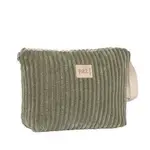 Paz Rodriguez WOVEN TOILETRY BAG "POPEA"_Moss Green_073-181760