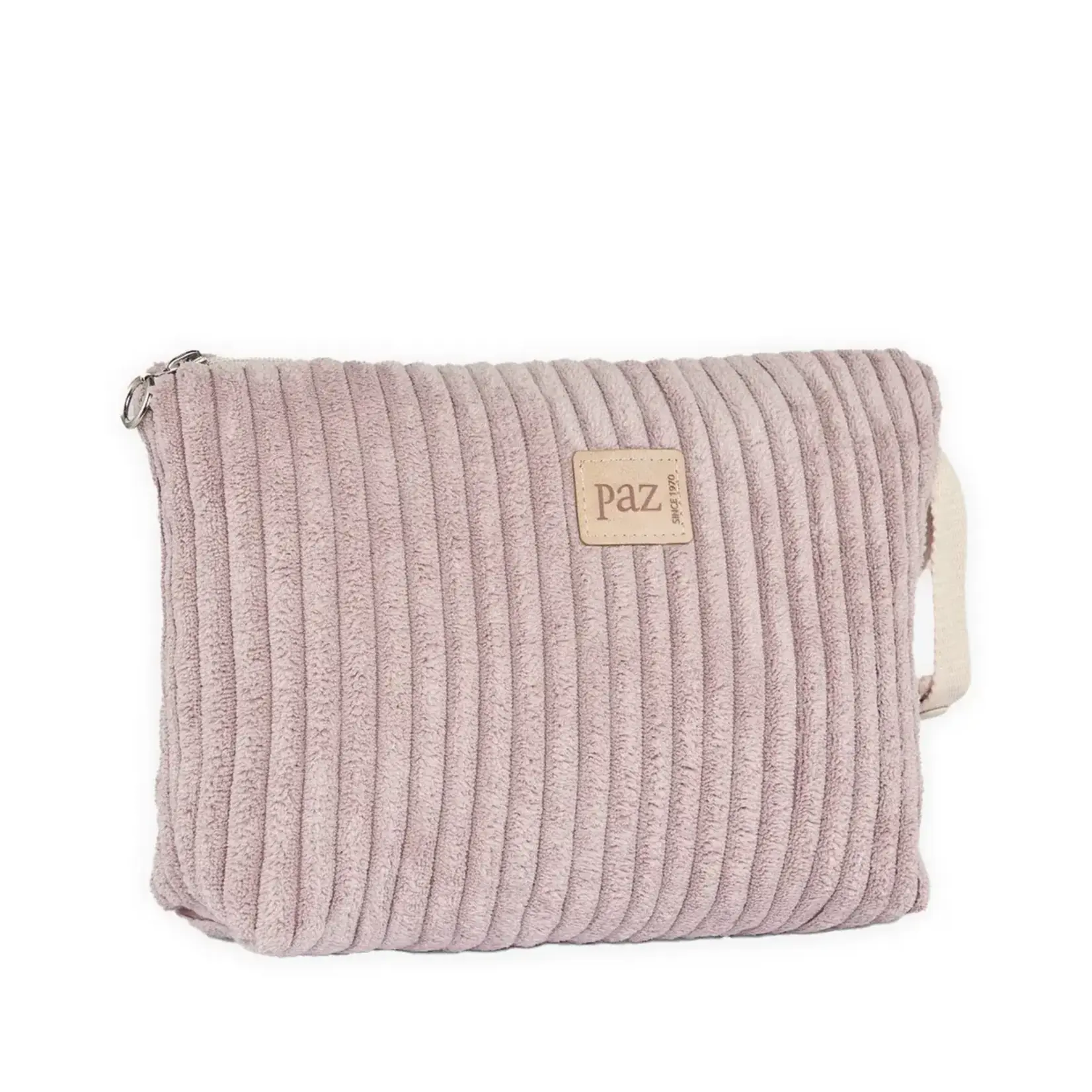 Paz Rodriguez WOVEN TOILETRY BAG "POPEA"_Misty Pink_073-181760