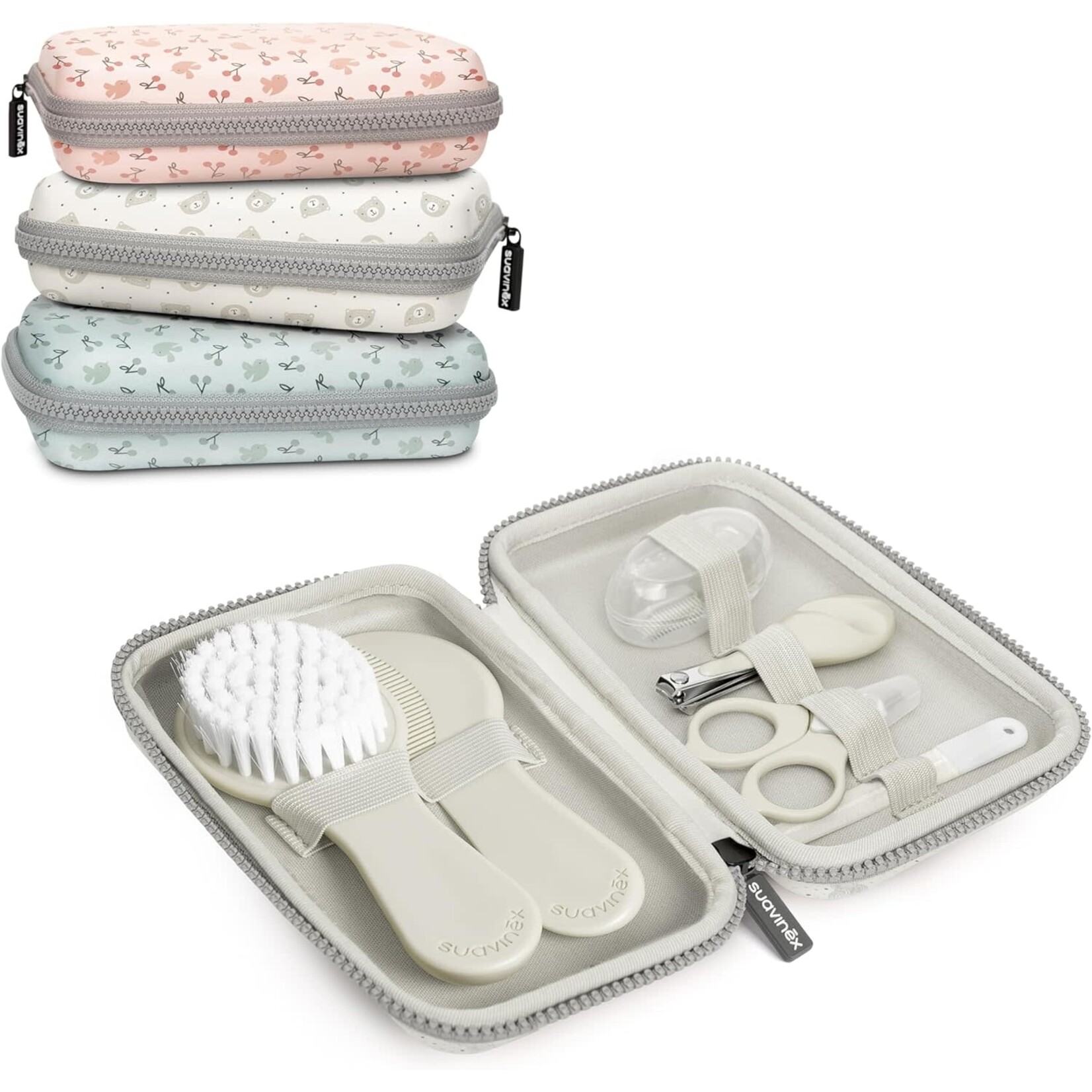 Suavinex HYGGE - HYGIENE - Manicure Set -  Bear beige