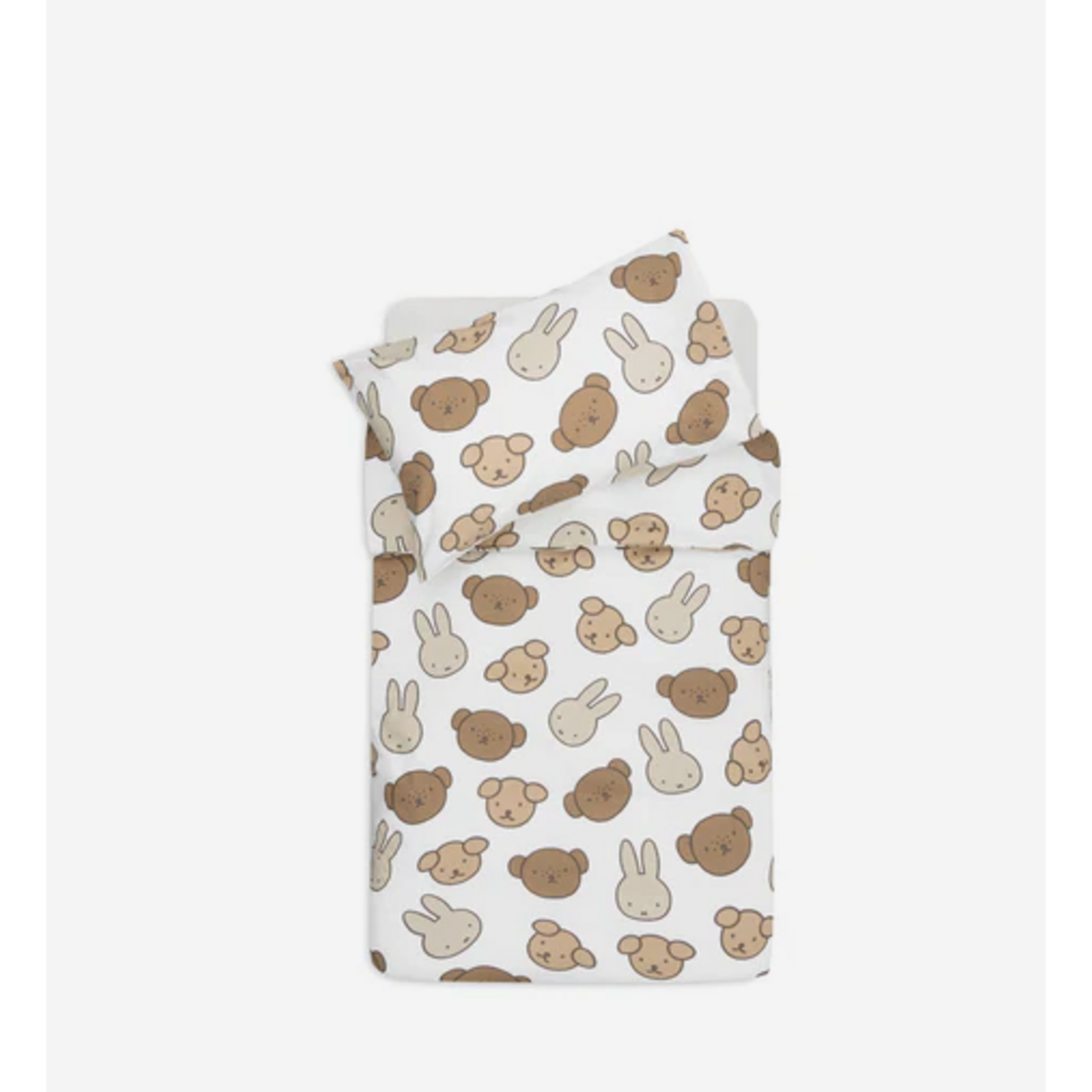 Jollein Dekbedovertrek met sloop 100x140cm - Miffy and Friends
