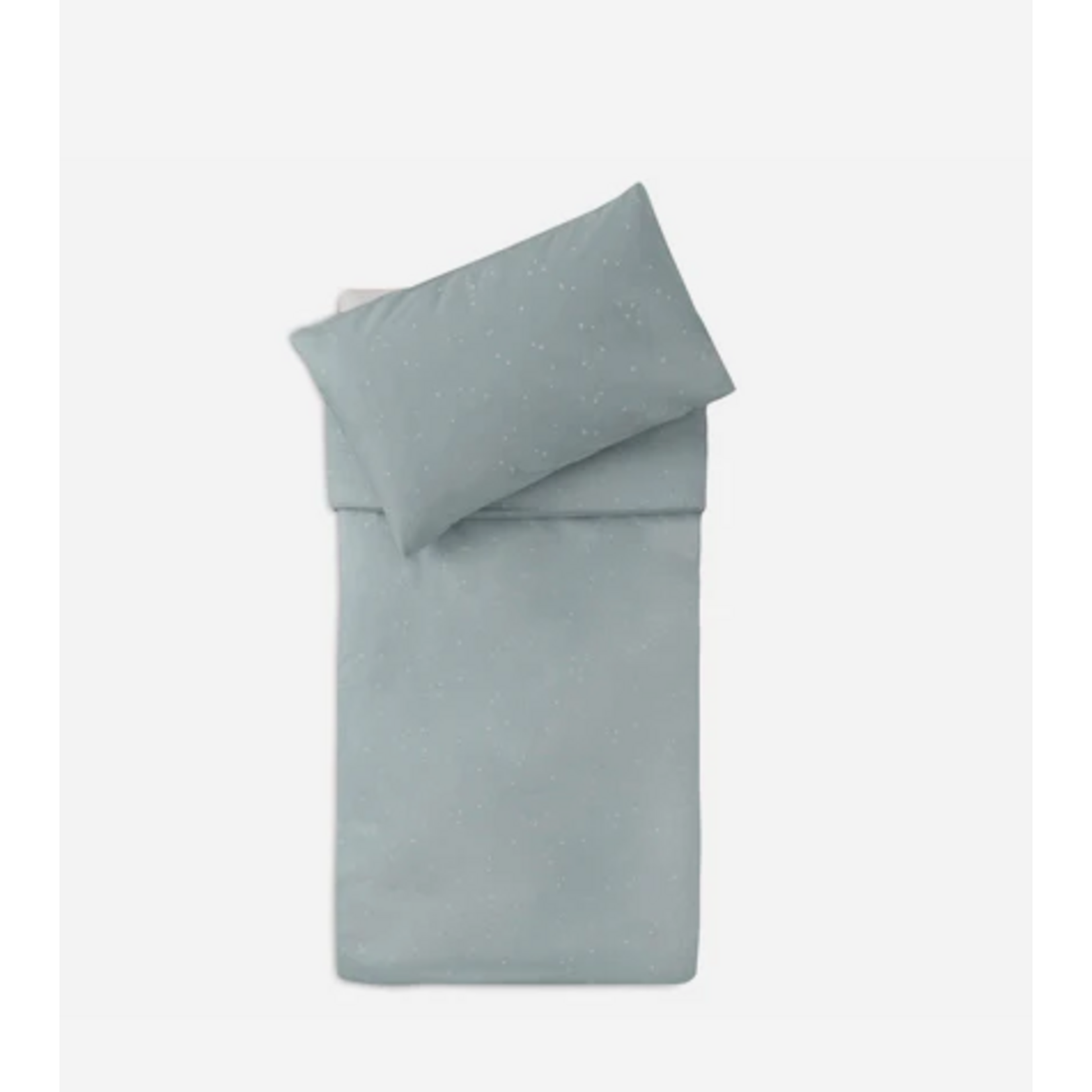 Jollein Dekbedovertrek met sloop 100x140cm Twinkling - Sea Green