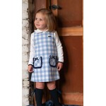 Natini DRESS VICTORIA OFFWHITE-BLUE