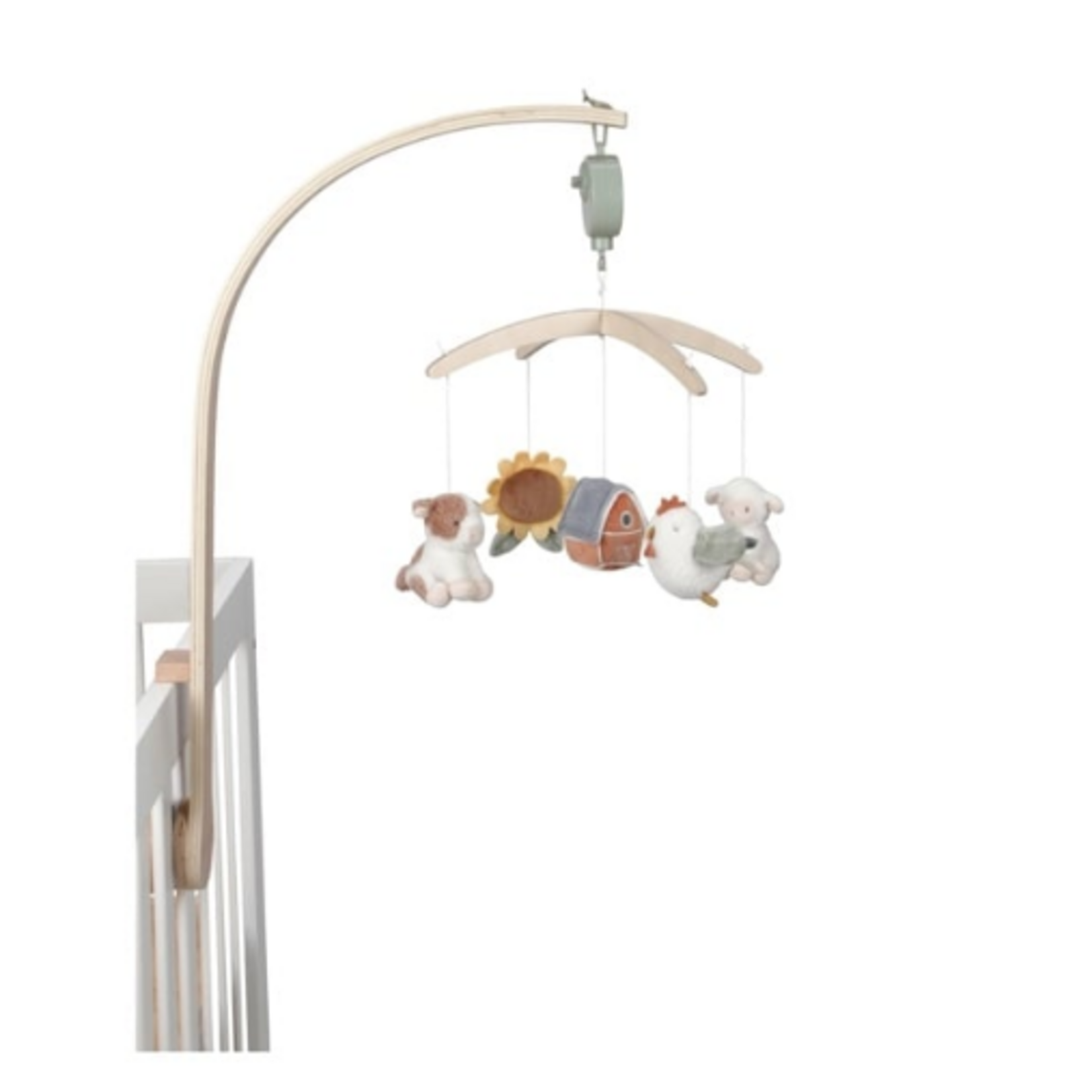 Little Dutch Houten muziekmobiel Little Farm