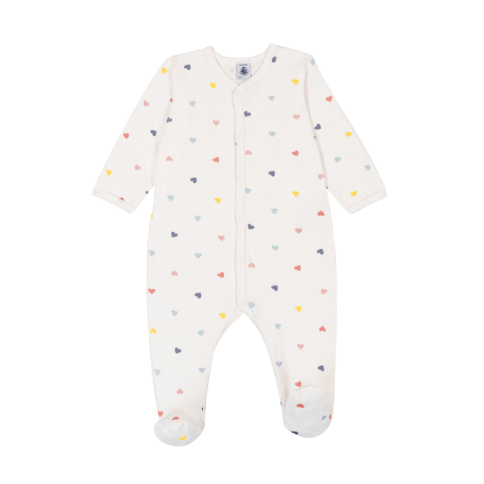 Petit Bateau SLEEPSUIT Y MARSHMALLOW/MULTICO A0F88