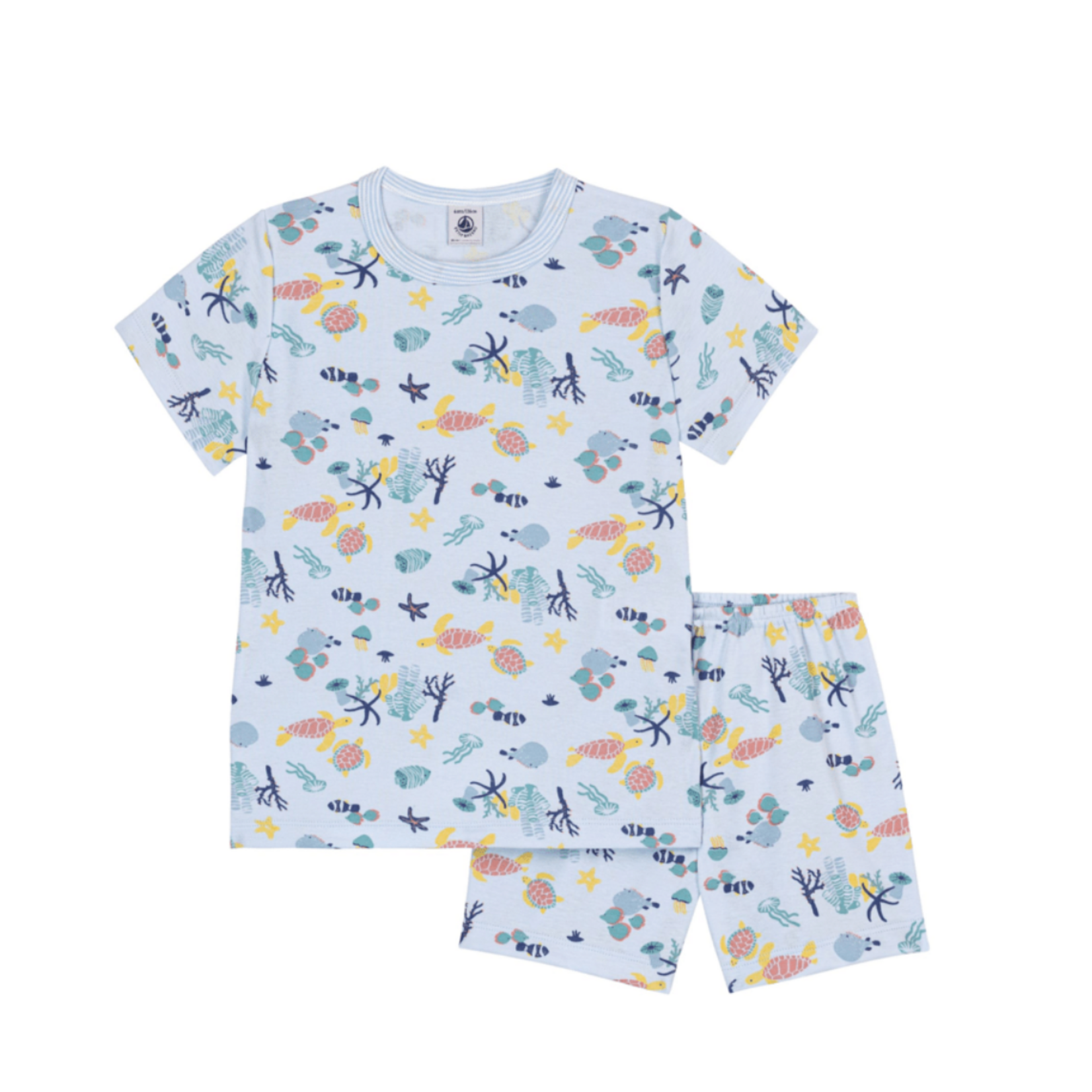 Petit Bateau PYJACOURT FRAICHEUR/MULTICO A0F98