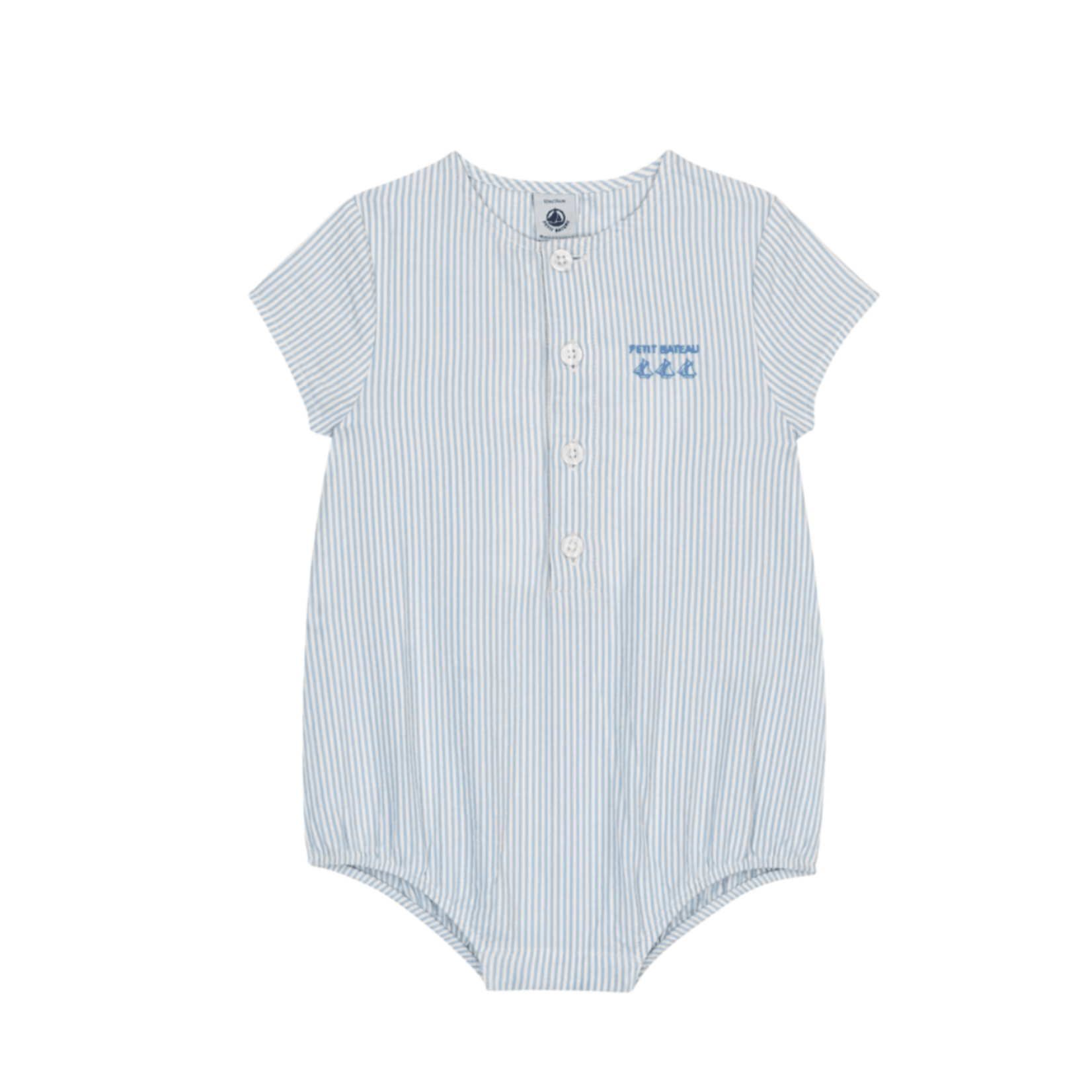 Petit Bateau BARBOTEUSE MARSHMALLOW/FLO A0F57