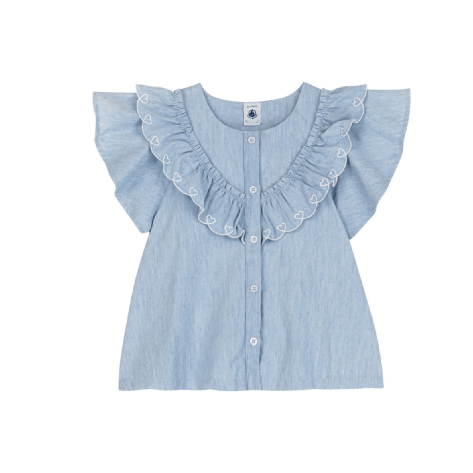 Petit Bateau BLOUSE BLEU CLAIR A0EZM