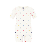 Petit Bateau PYJACOURT MARSHMALLOW/MULTICO A0FV9