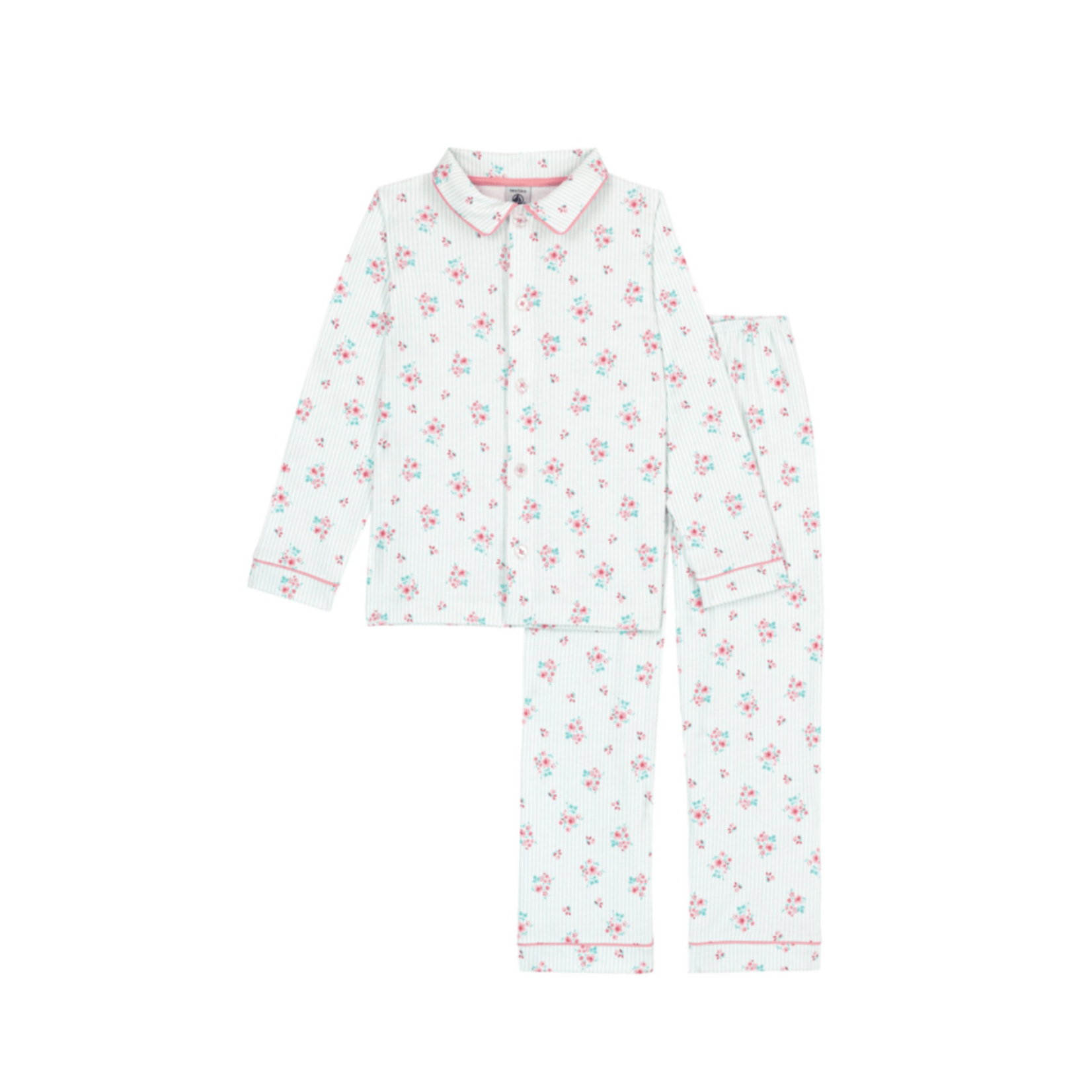 Petit Bateau PYJAMA MARSHMALLOW/AMANDIER/MULTICO A0F1H
