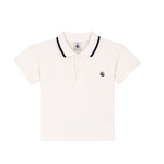 Petit Bateau POLO MC MARSHMALLOW A0FB5
