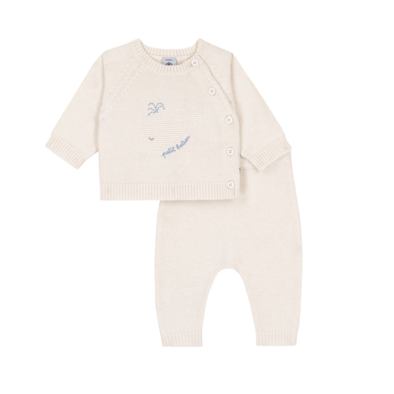 Petit Bateau ENSEMBLE 2 PIECES MARSHMALLOW A0FI5