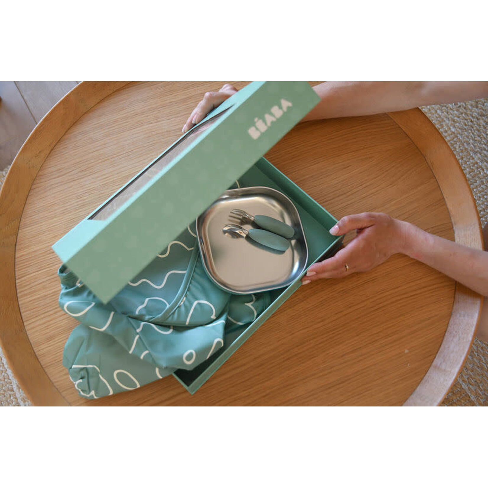 Béaba Mijn eerste eetset - Saliegroen