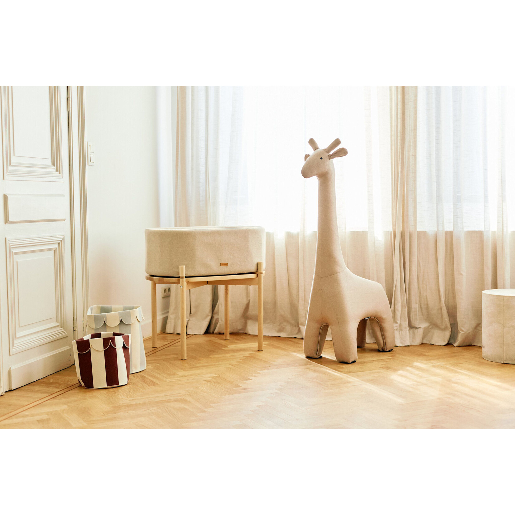 Childhome Mand - Biscuit Dreams - 35x35cm - Licht Blauw