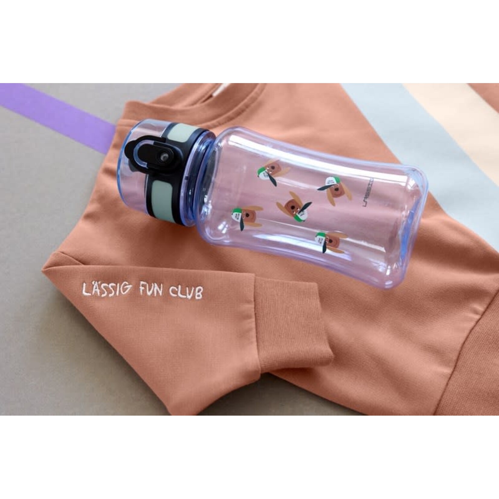 Lässig Drinking Bottle Tiny Team Dog