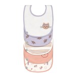 Lässig Value Pack Bib 5 pcs - Tiny Team, Cat