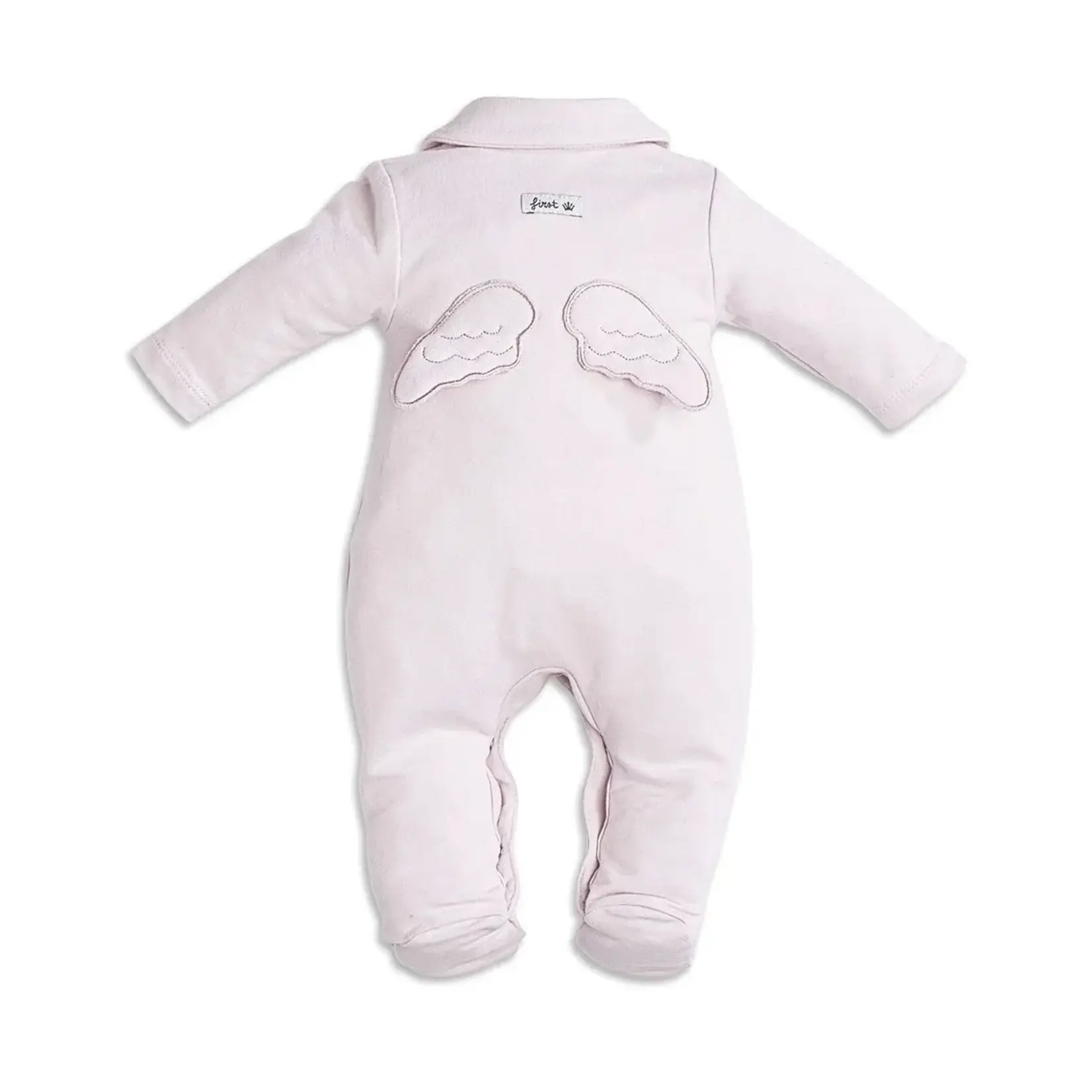 First rompersuit   ANGEL ESSENTIALS BLUSH PINK
