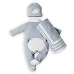 First 9913118 azzuro blue rompersuit