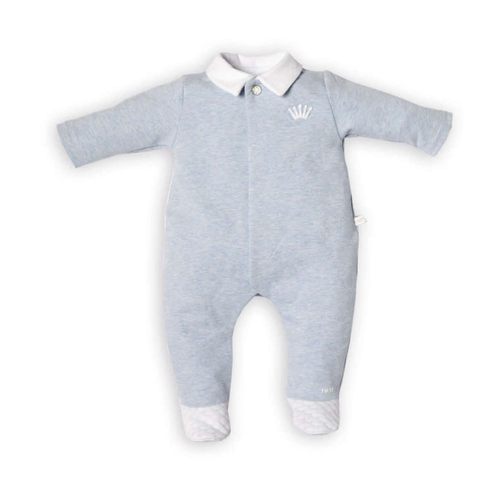 First 9913118 azzuro blue rompersuit