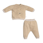 First 6200930 beige knitted set